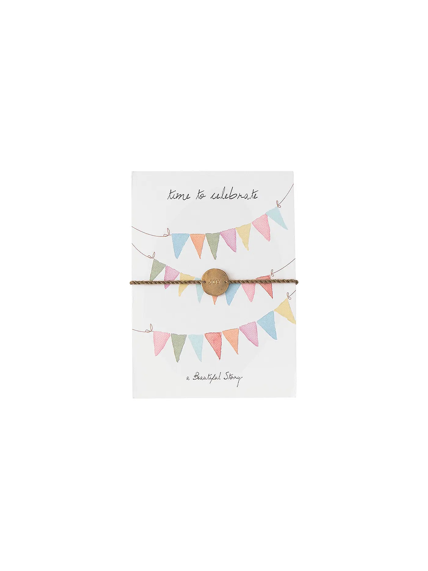 BEAUTIFUL STORY | Schmuckpostkarte " The Best Time  " | bunt